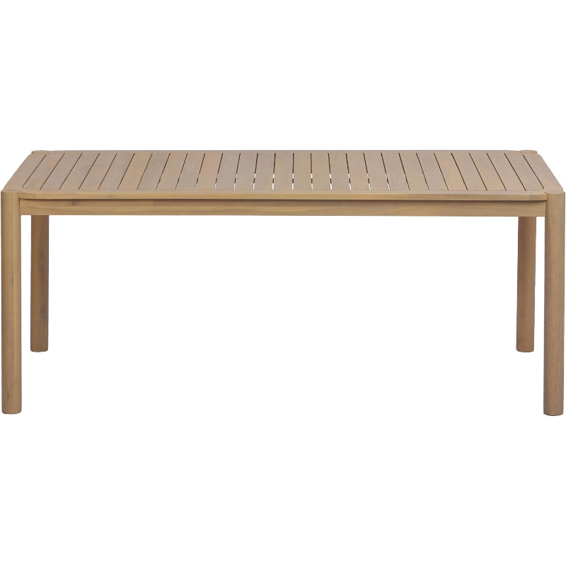 7‑Piece Acacia Wood Patio Dining Set