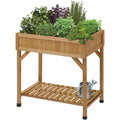 Cedar Herb Garden Planter Box