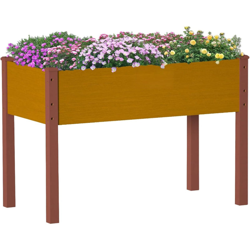 Wood Garden Bed With Liner