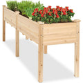 Best Choice Products Elevated Wood Garden Bed