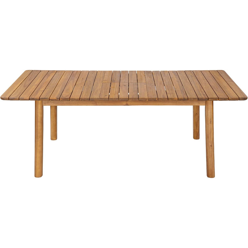9‑Piece Extendable Acacia Patio Dining Set