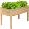 Elevated Wood Garden Bed With Legs