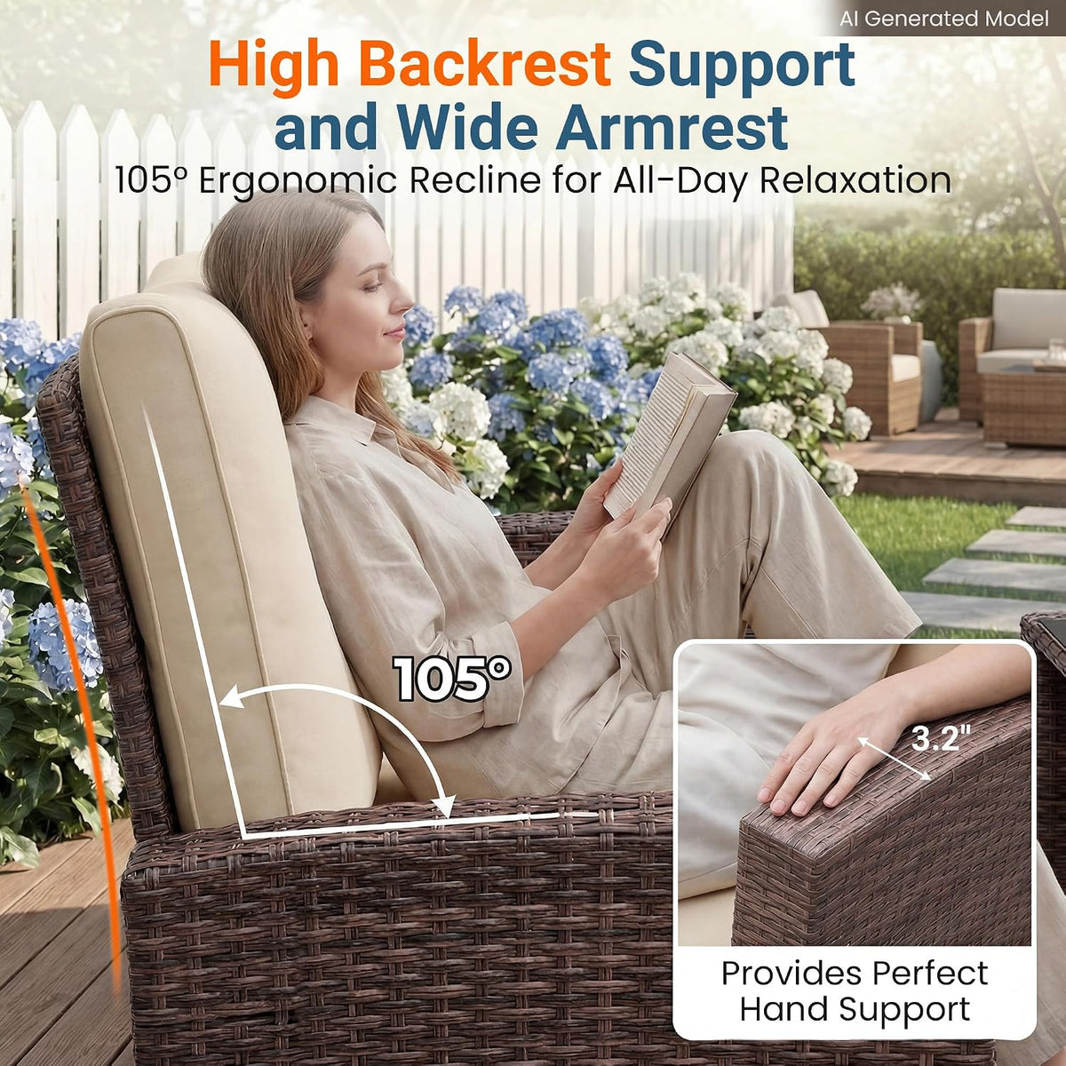 Lane All‑Weather Wicker Patio Set