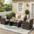 Lane All‑Weather Wicker Patio Set