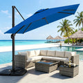 10'x13' 360° Rotating Cantilever Umbrella