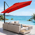 9'x12' 360° Rotating Cantilever Umbrella